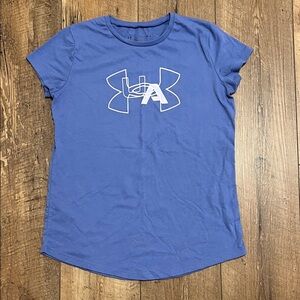 Under Armour Girls T-Shirt, Large
